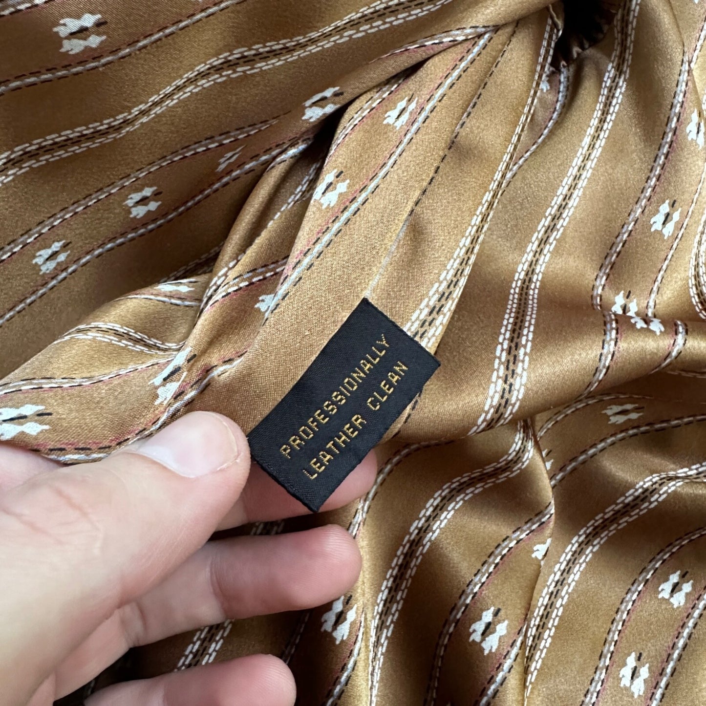 VTG 90s Eddie Bauer Jacket Brown Genuine Suede Leather Goose Down Bomber RARE