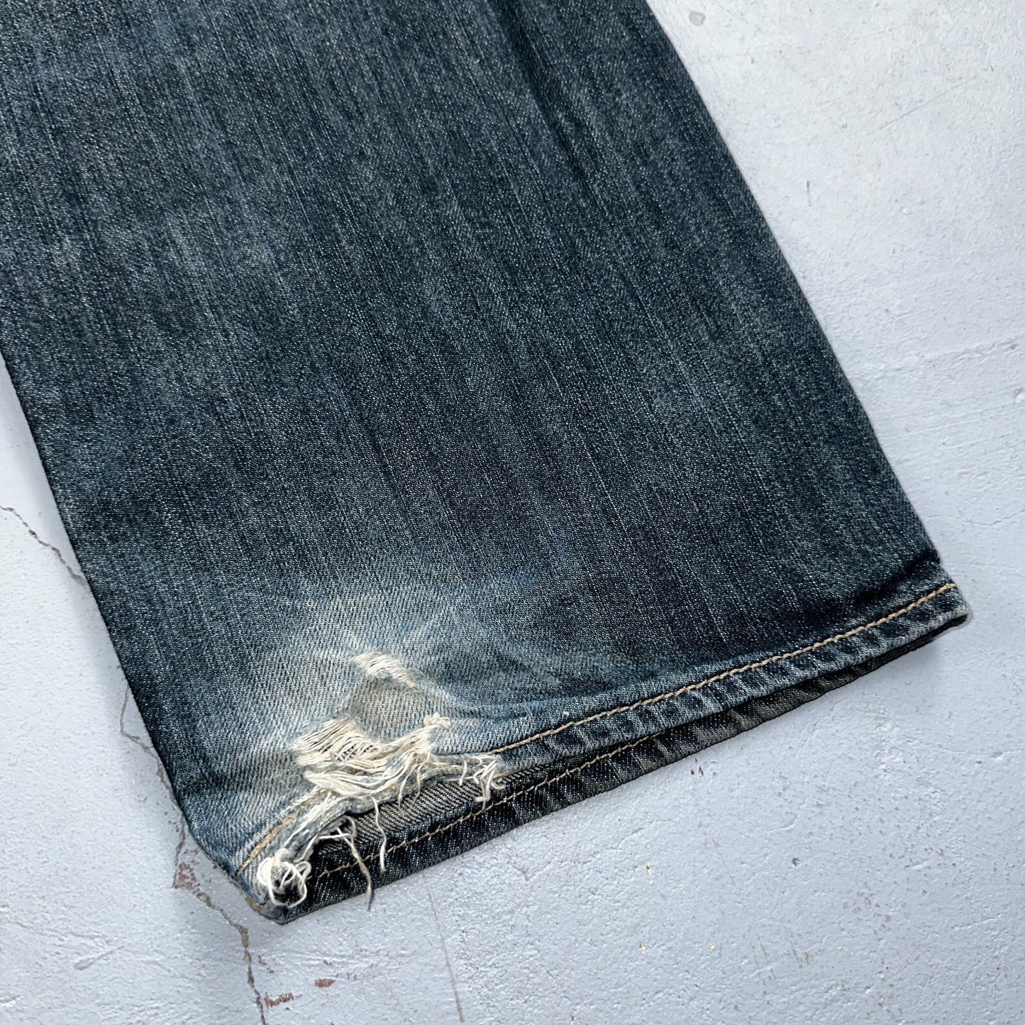 Levis 501 Y2K XX Straight Leg Jeans Blue VTG Med Wash 36x32 Act 36x31