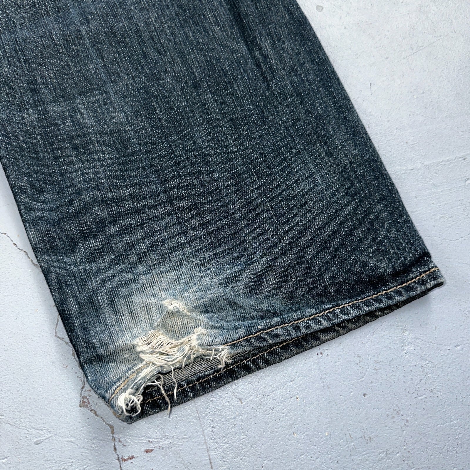 Levis 501 Y2K XX Straight Leg Jeans Blue VTG Med Wash 36x32 Act 36x31