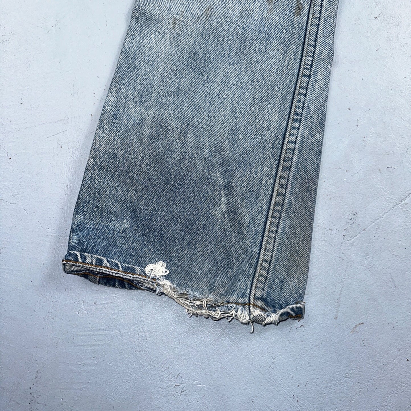 Levis 646 Vintage 70s USA Orange Tab Bootcut Flare Blue Bell Bottom Jeans 29x33