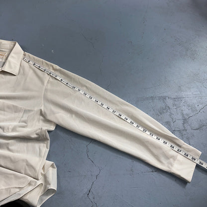 Vintage 60s Brent Shirt Tetoron Polyester Atomic Rockabilly Men 1960s Plain