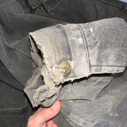 Ben Davis Jacket VTG 90s Canvas Blanket Lined Chore Workwear USA 3XL Detroit