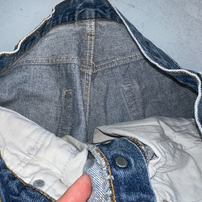 Levis 501 Vintage 80s USA XX Straight Leg Jeans Blue Med Wash 34x38 Act 31x33