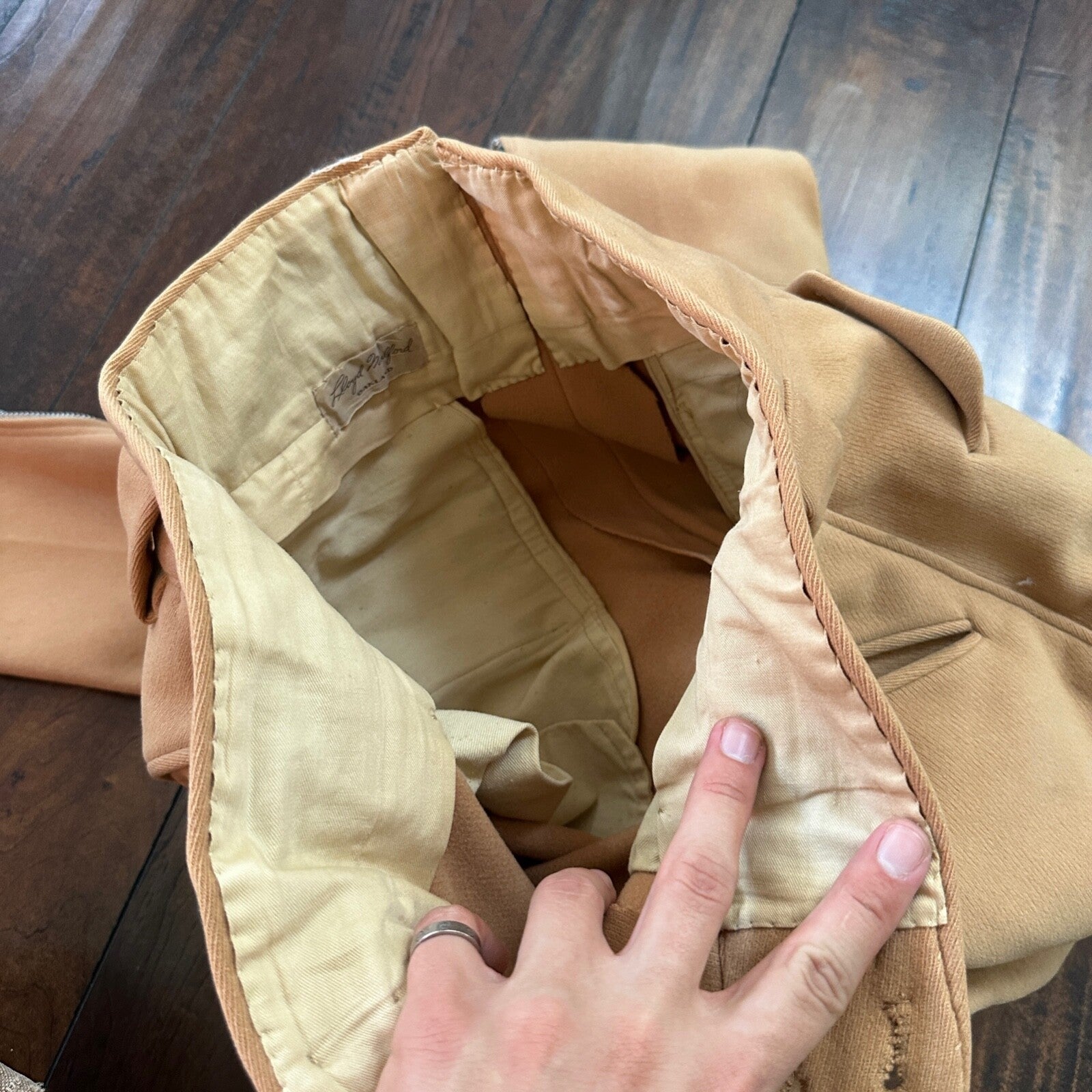 Vtg Lloyd Mulford Oakland Women 26x27 Jodphurs Riding Pants Breeches 1940s Horse