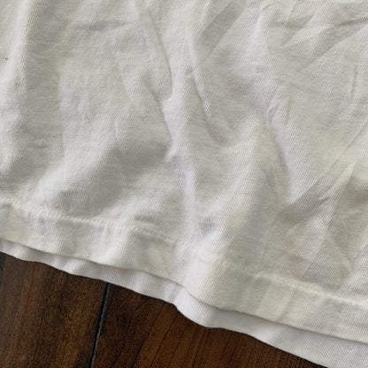 Vintage Nike T Shirt USA Rare Blue Long Sleeve 80s Volleyball 90s Sports Pink