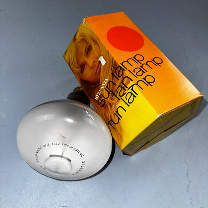 USA Vintage Levitron Industrial Style Cage Chicken Coop Sun Tan Lamp Box