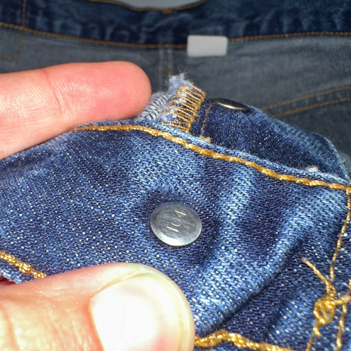 Levis 501 Vintage Y2K 90s XX Straight Leg Jeans Blue Med Wash 34X30 Act 33x30