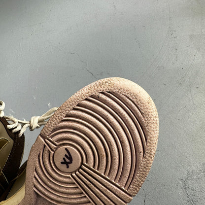 Nike Dunk Low 2007 GS Chino Metallic Gold Rare 309601-271 Brown Purple  5Y W 6.5