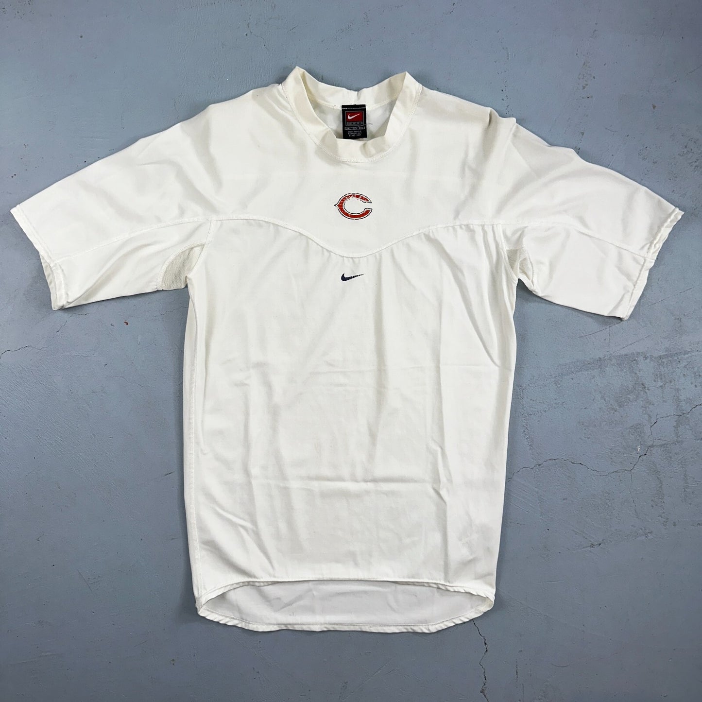 Nike Chicago Bears Center Swoosh VTG T Shirt 2XL Boys Jersey Football NFL Rare