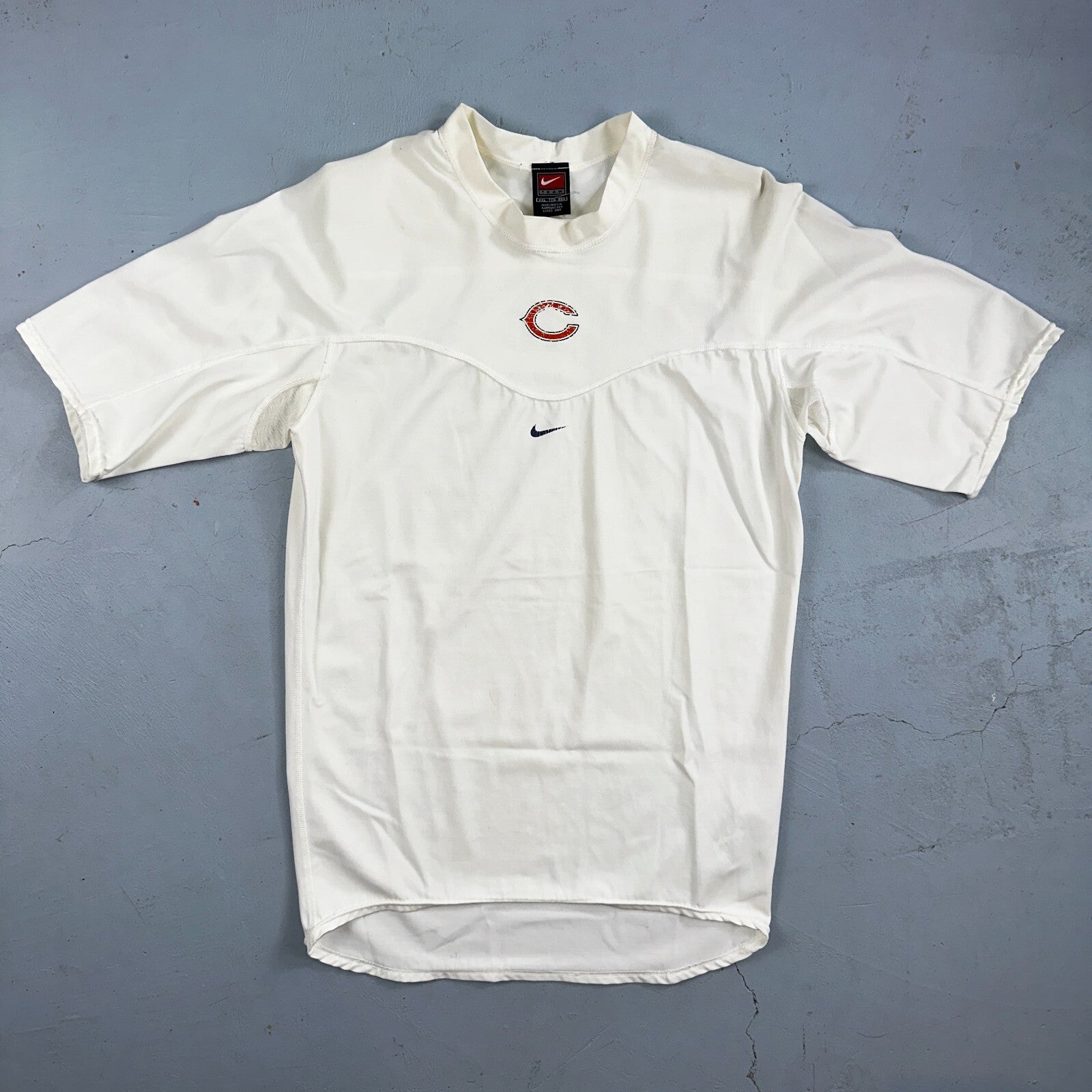 Nike Chicago Bears Center Swoosh VTG T Shirt 2XL Boys Jersey Football NFL Rare