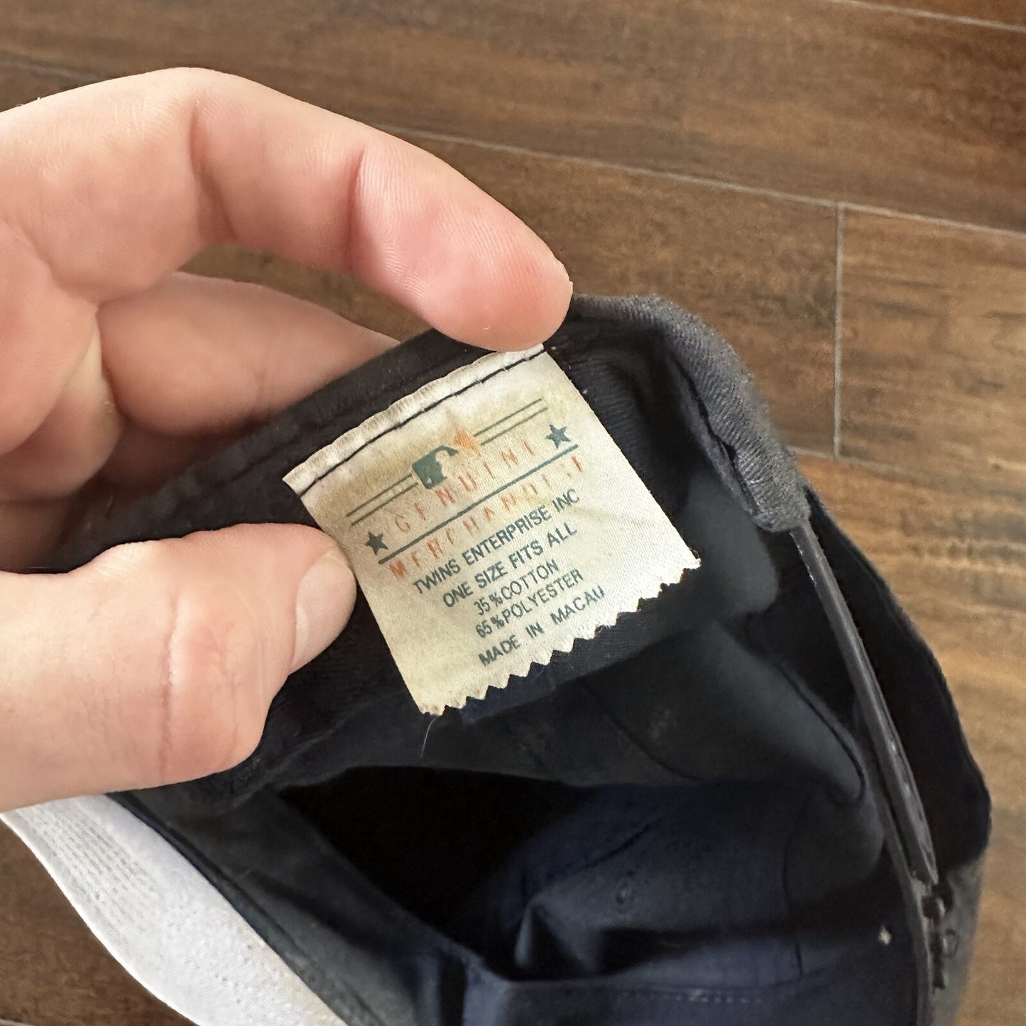 Seattle Mariners  Hat Cap One Size Adjustable Cotton Blend Embroidered Logo 90s