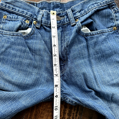 Levis 514 Womens Jeans 16 Reg Straight Leg Denim Flat Front Vintage Y2K 28x28