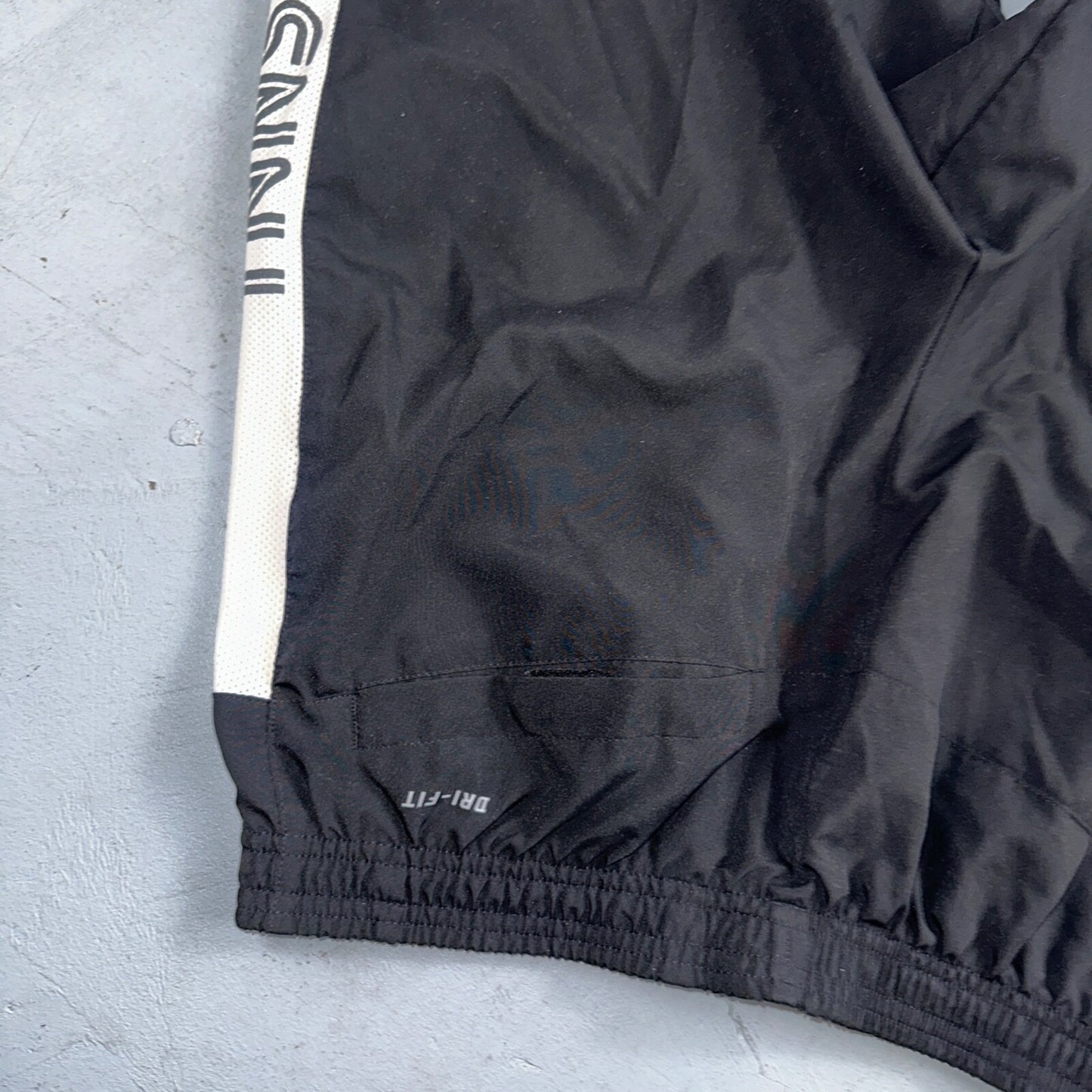 Nike Mens Athletic Gym TNNS Muscle Shorts Dri Fit Black Gym Sports Small