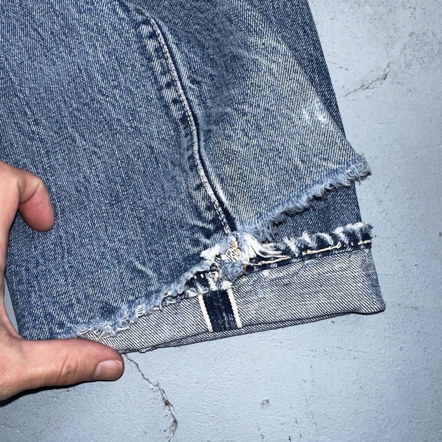 Levis 501 Big E Vintage 60s Redline Selvedge USA XX 1960s Jeans 66 Act 26x31