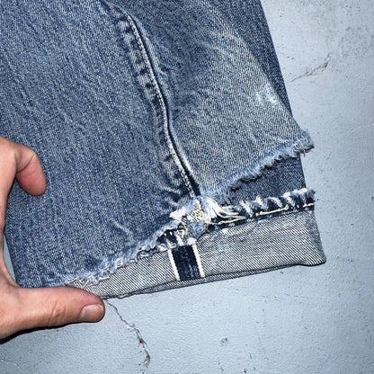 Levis 501 Big E Vintage 60s Redline Selvedge USA XX 1960s Jeans 66 Act 26x31