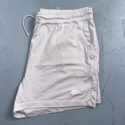 Nike Sportswear Shorts Womens XL Light Purple Drawstring Waist Athletic Lounge