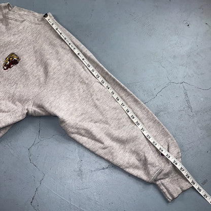 VTG 80s Champion Reverse Weave Crewneck Sweatshirt Gray USA XL Lion Sun Motif