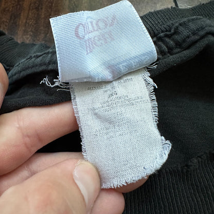 Y2K 2000 VTG T Shirt Classic Cars Driving Old Nascar Antique Black Faded 2XL