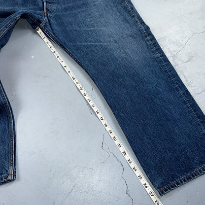 Levis 501 Vintage Y2K Mexico Straight Leg Jeans 46x30 90s Med Wash Act 44x27