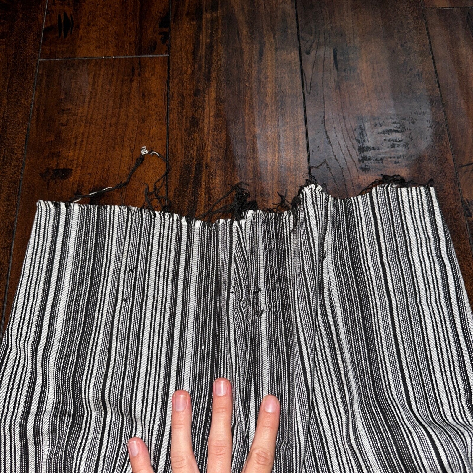 Vintage USA Rockabilly Womens Dress Pants 60s 70s Top Bottom Capri Striped 24x20