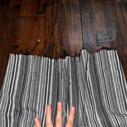 Vintage USA Rockabilly Womens Dress Pants 60s 70s Top Bottom Capri Striped 24x20