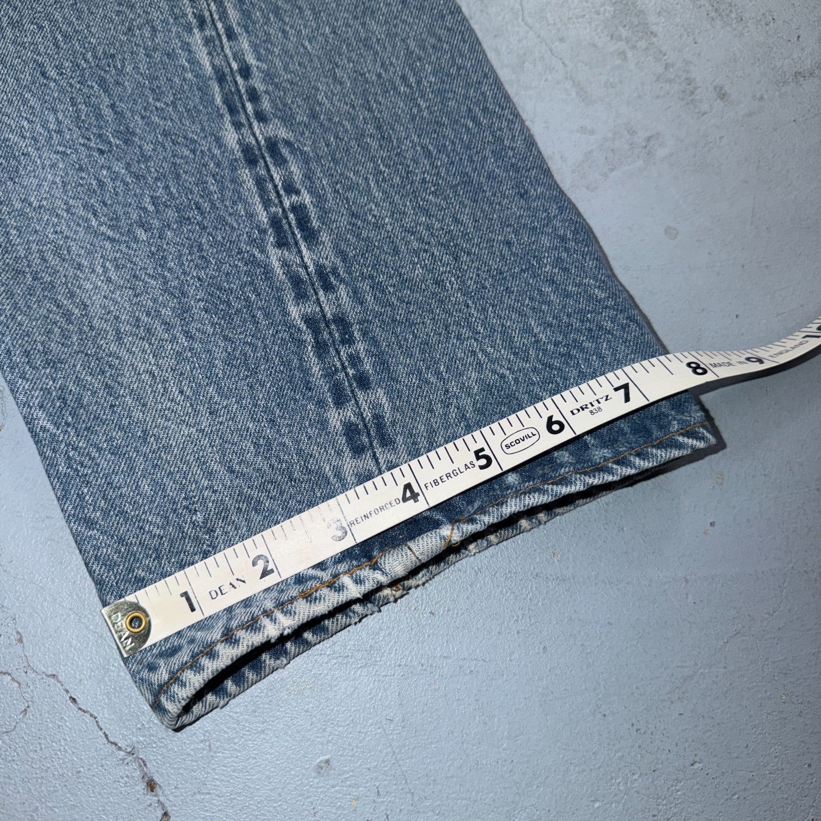 Levis 501 Vintage 80s Redline Selvedge USA XX Jeans Light Wash 30x32 Act 29x28