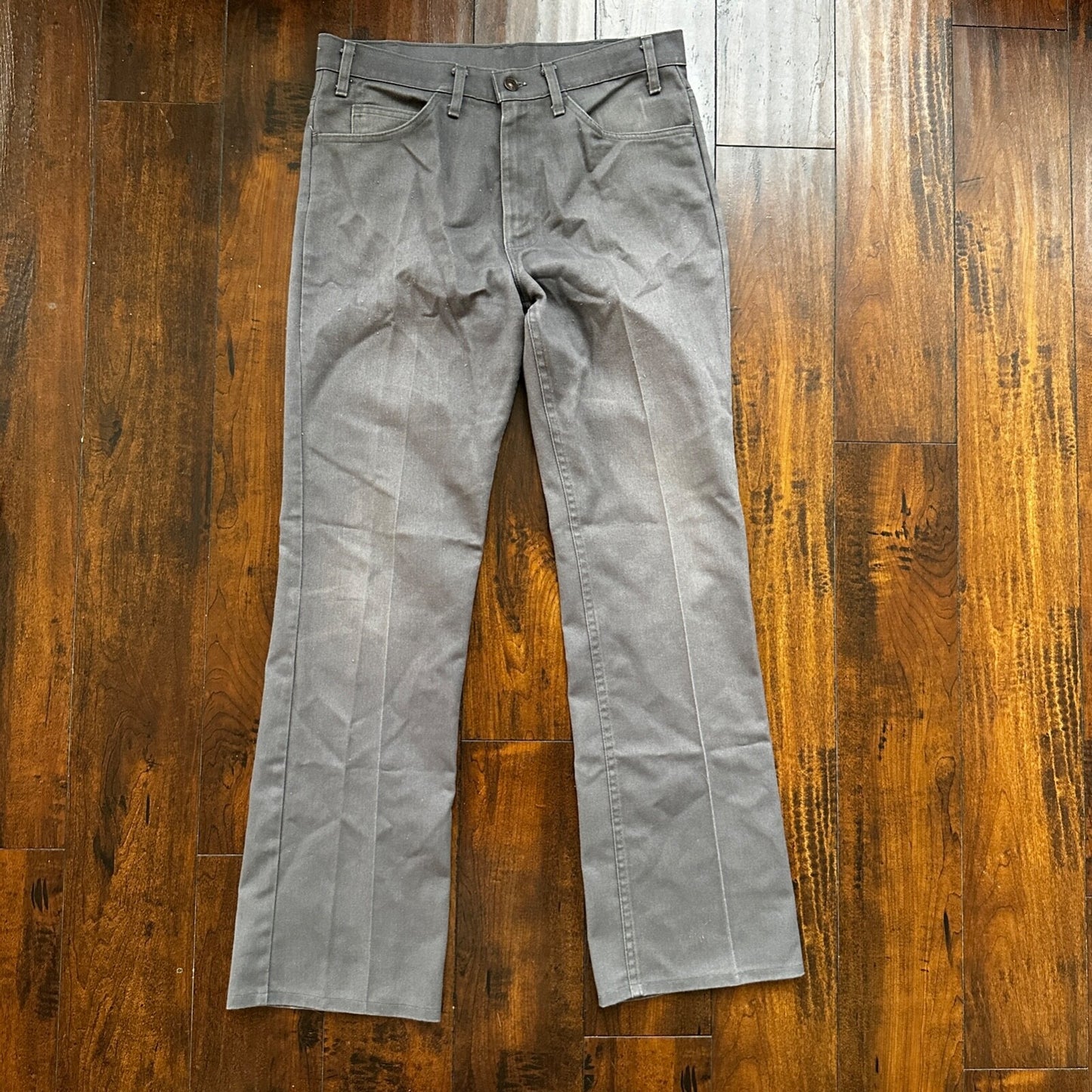 Vintage 1980s Levis 517 Men's Black Tab Jeans Size 34x31 Ac 33x32 Gray