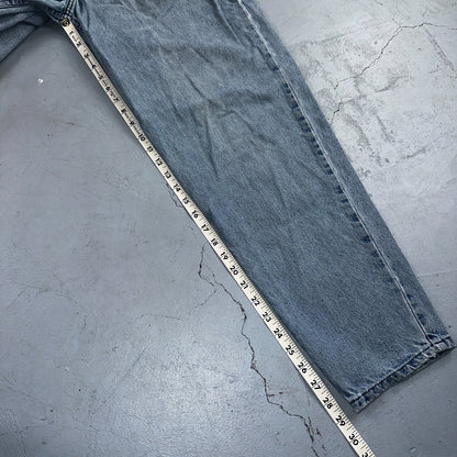 Levis Jeans VTG Mens 32x30 Silver Tab Loose Y2K Light Wash 90s Grunge Act 30x29