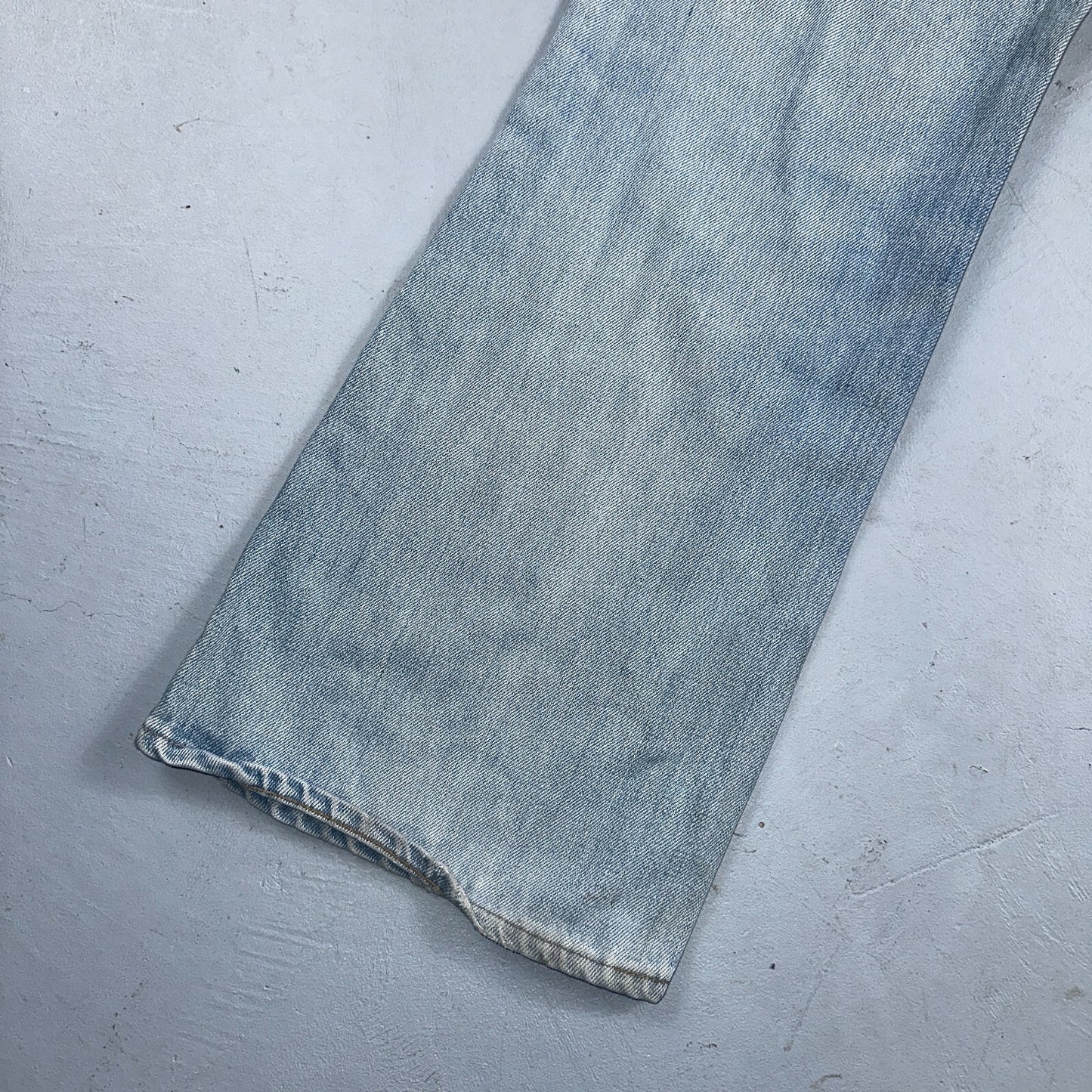 Levis 517 Vintage 80s USA Orange Tab Bootcut Flare Blue Jeans Talon Act 36x30