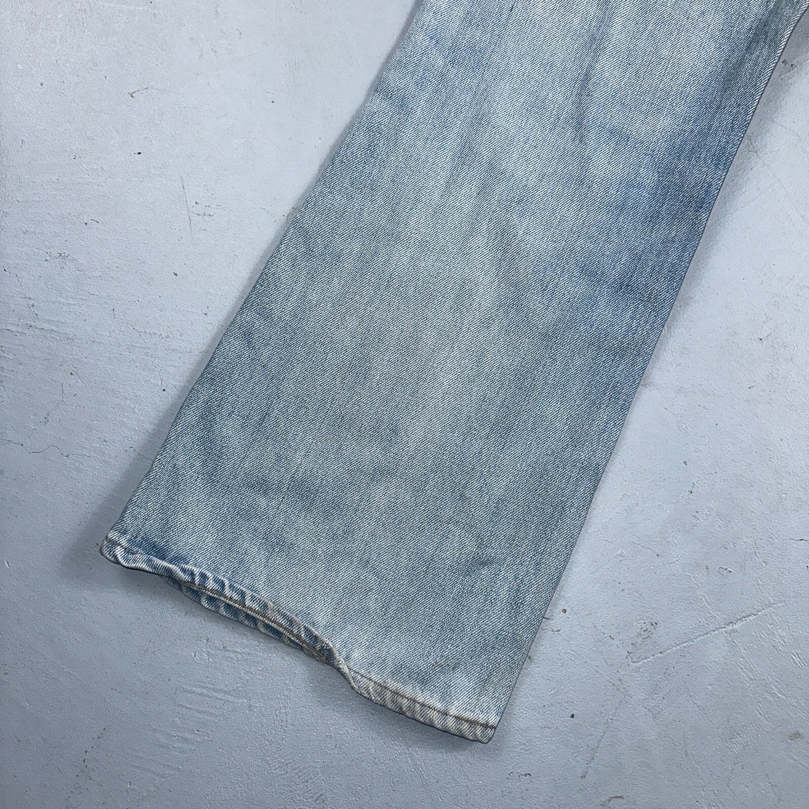 Levis 517 Vintage 80s USA Orange Tab Bootcut Flare Blue Jeans Talon Act 36x30