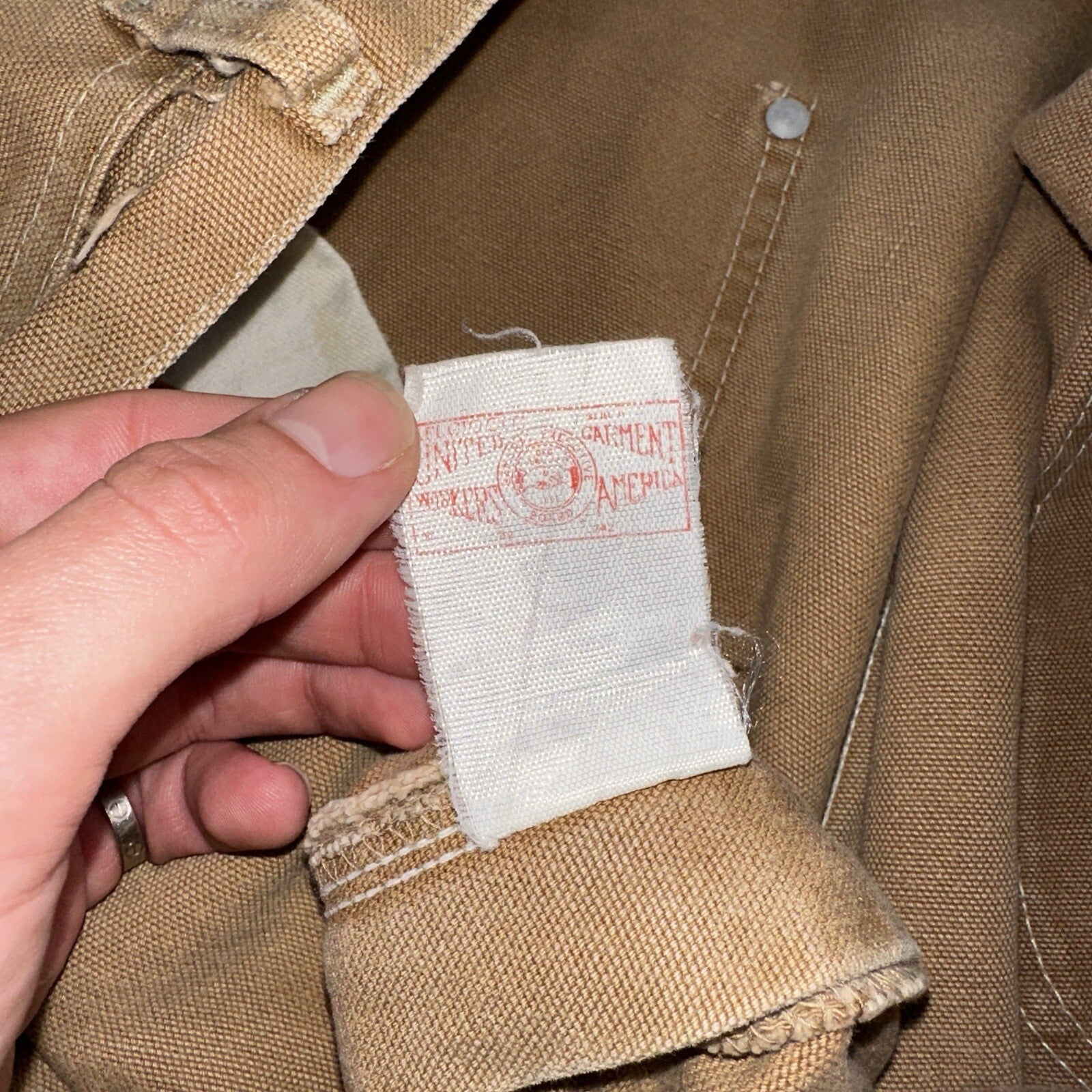 Carhartt 1989 VTG Double Knee Carpenter 80s Pants USA B01 Brown 42x32 Act 40x30