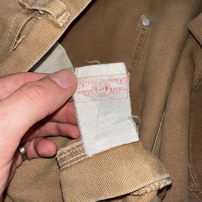 Carhartt 1989 VTG Double Knee Carpenter 80s Pants USA B01 Brown 42x32 Act 40x30