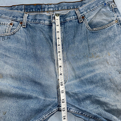 Levis 501 Vintage 90s XX Straight Leg Jeans Y2K Light Wash 40x36 Act 38x31