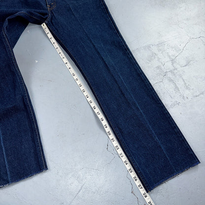 Levis 505 Vintage 80s USA Orange Tab Jeans 30x34 Blue Dark Wash 501 Act 29x28