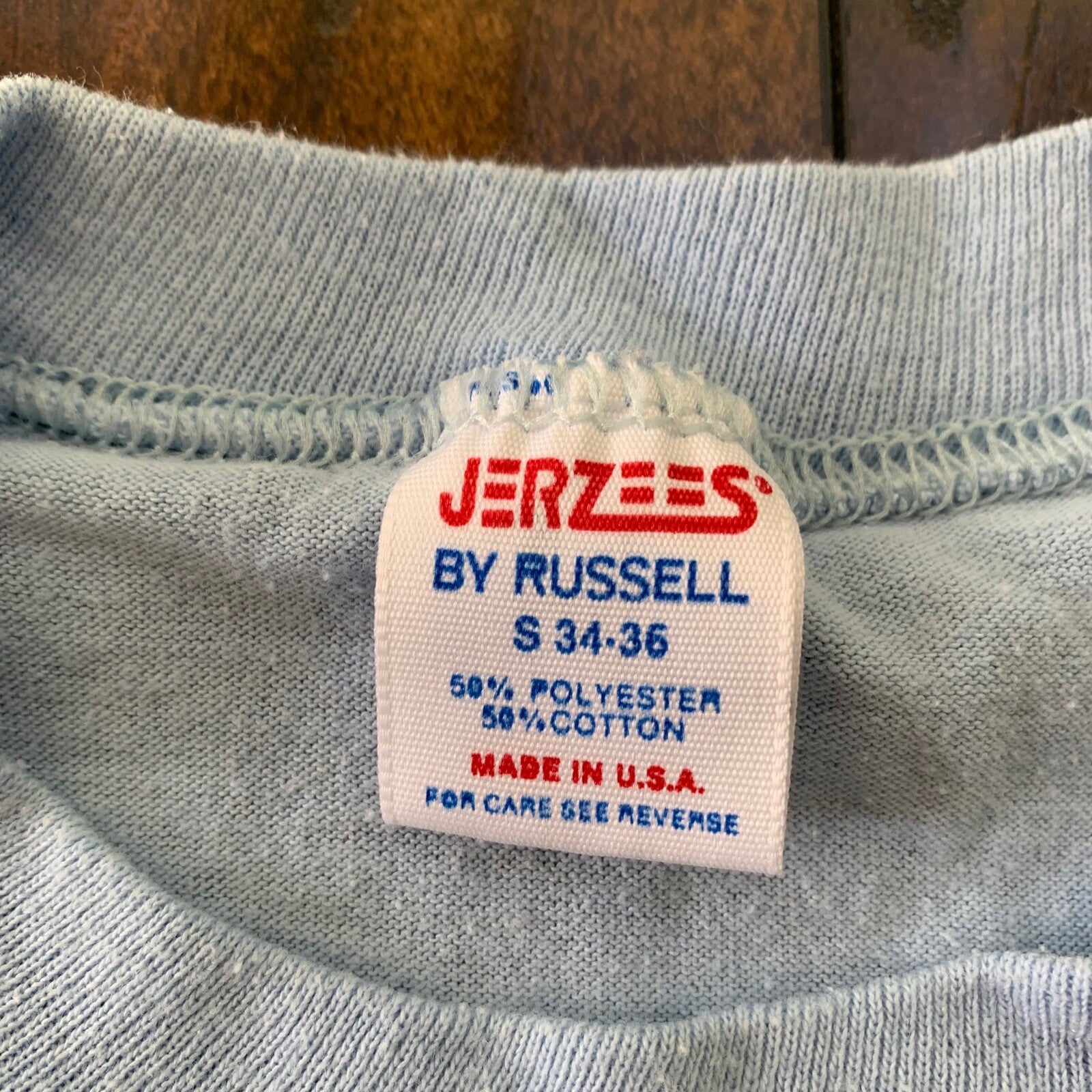 McMahon California Vintage T Shirt 1986 Blue 86 Coast Travel Reunion Palm Trees