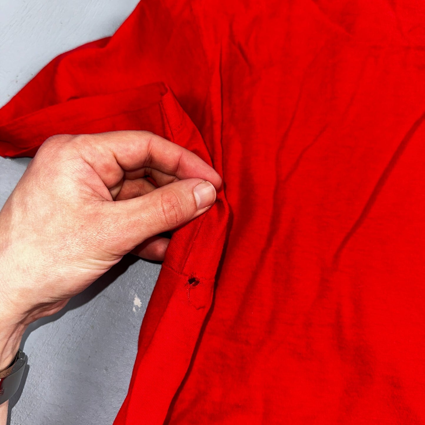 Eagles USA Hanes 1970s VTG T Shirt 70s Red Graphic Single Stitch Band Rock Large