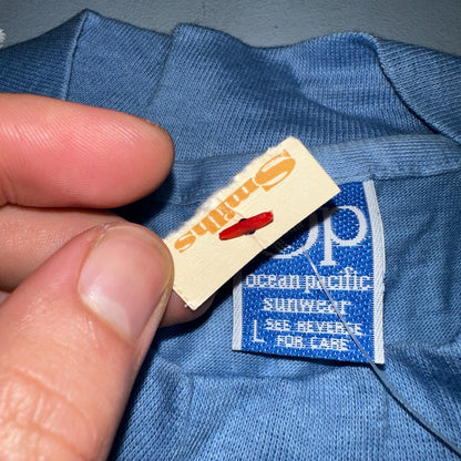 Ocean Pacific Sunwear NWT Tags Attached VTG T Shirt 80s Surf Surfer Hawaii L