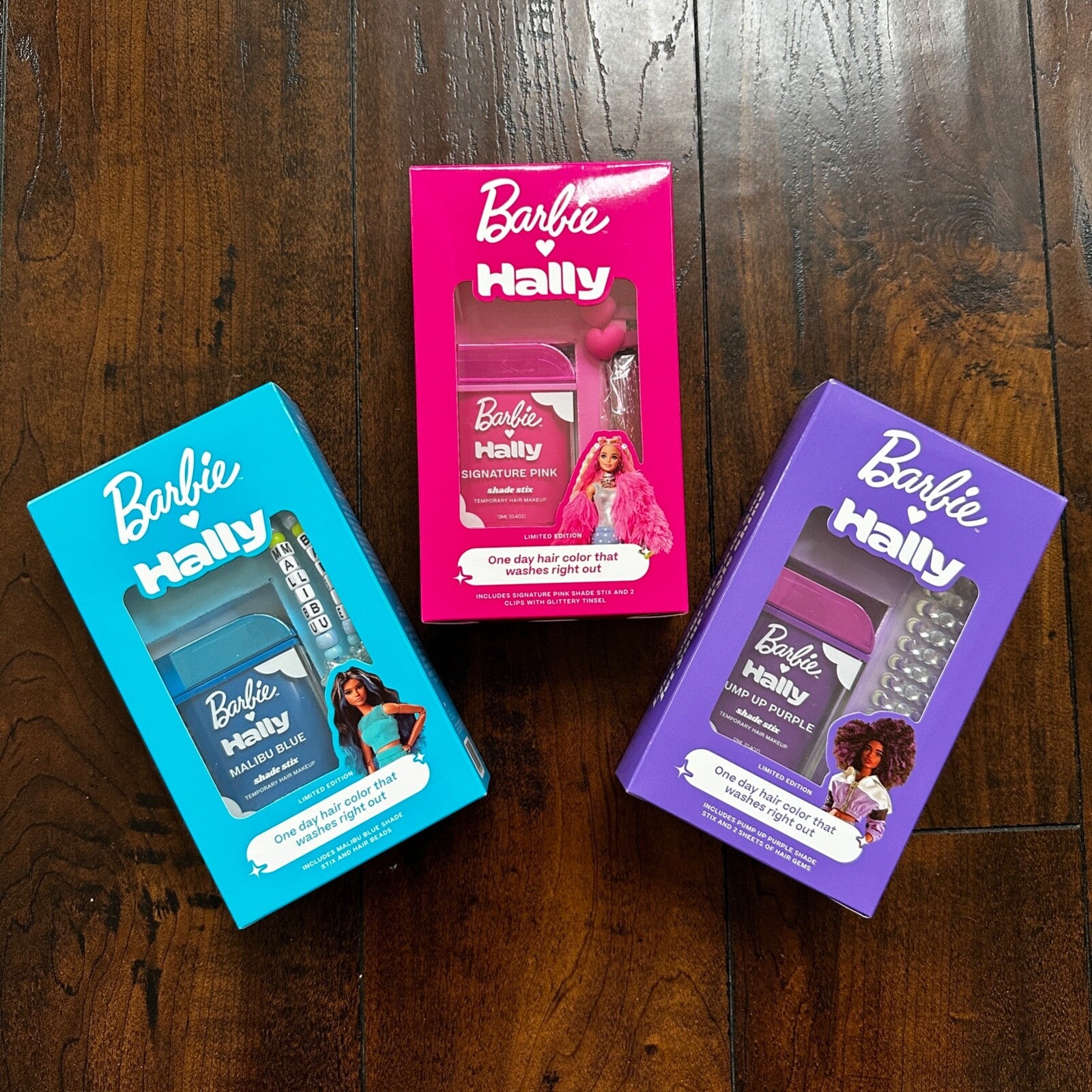 Barbie x Hally Temporary Hair Color for Kids | Signature Shade PICK COLOR