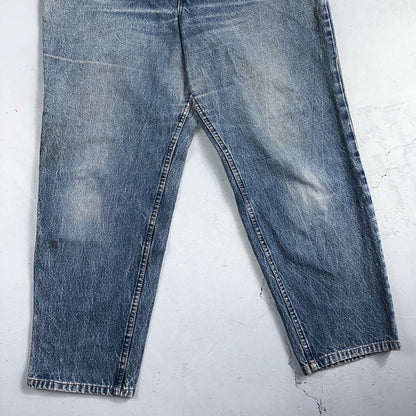 Vintage Womens Levis 29501 0115 Med Wash High Rise 501 Mom Jeans USA 38x28