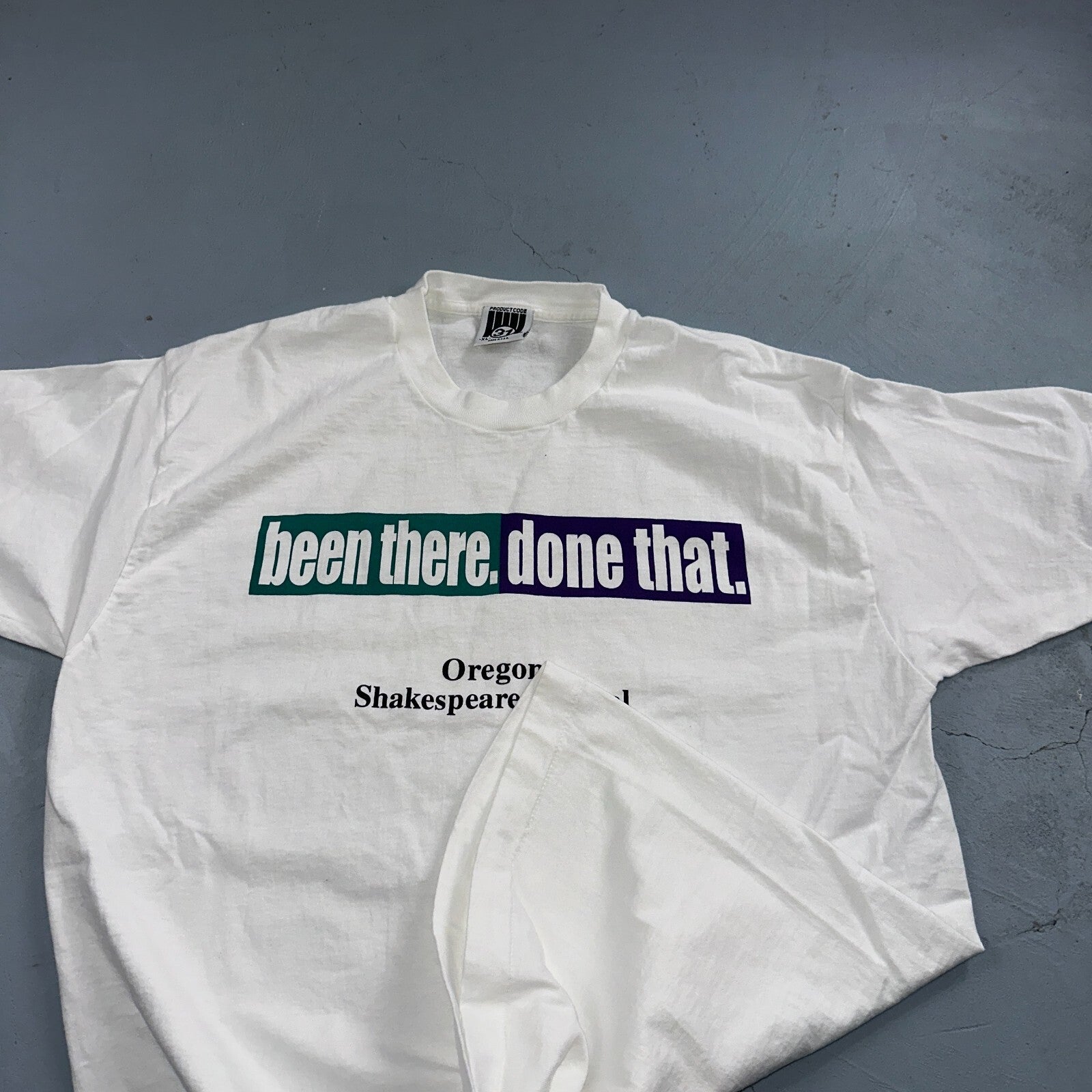 Been There Done That Shakespeare VTG T Shirt Oregon Festival 90s Single Stitch