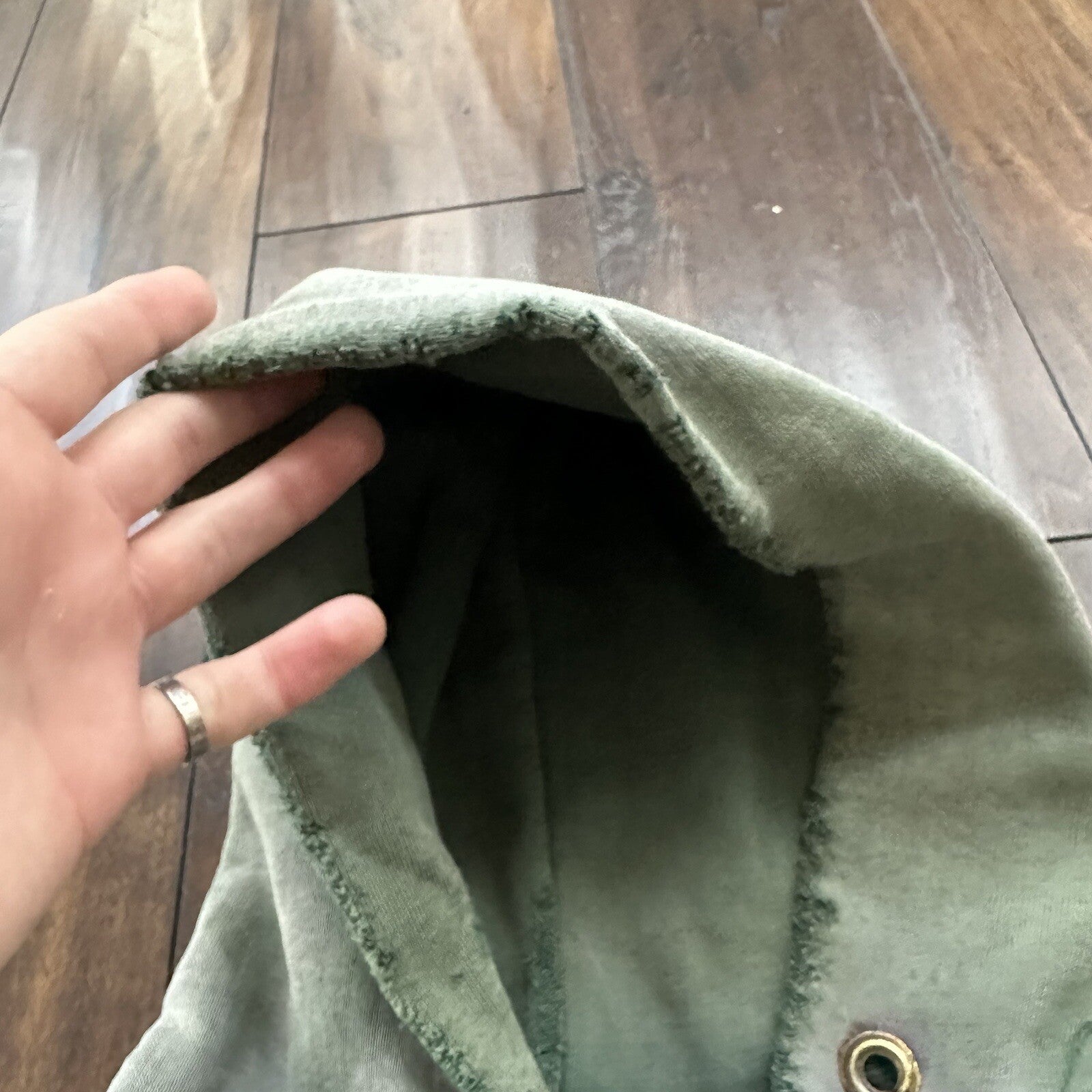 Champion 1970s Double Face RW Blank 70s Sweatshirt VTG Hoodie Afterhood Thrashed