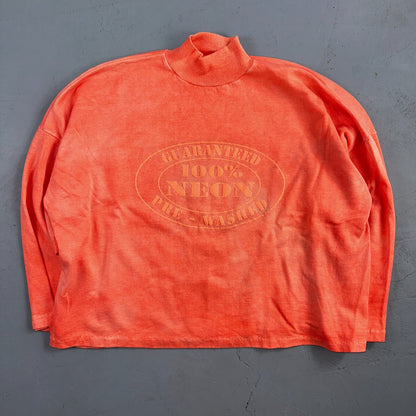 Neon Guaranteed Pre Wash Pink VTG T Shirt Hawaii Travel Forecast Sweatshirt