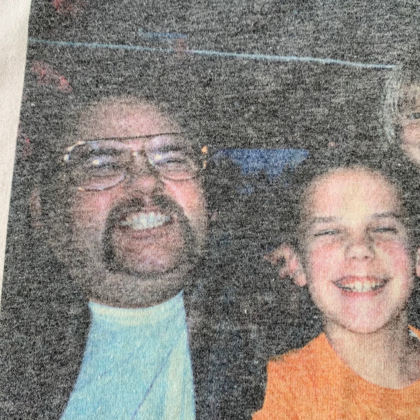 Funny Photo Vintage T Shirt hanes Thrashed Nirvana Random Family Rock Grunge Rap