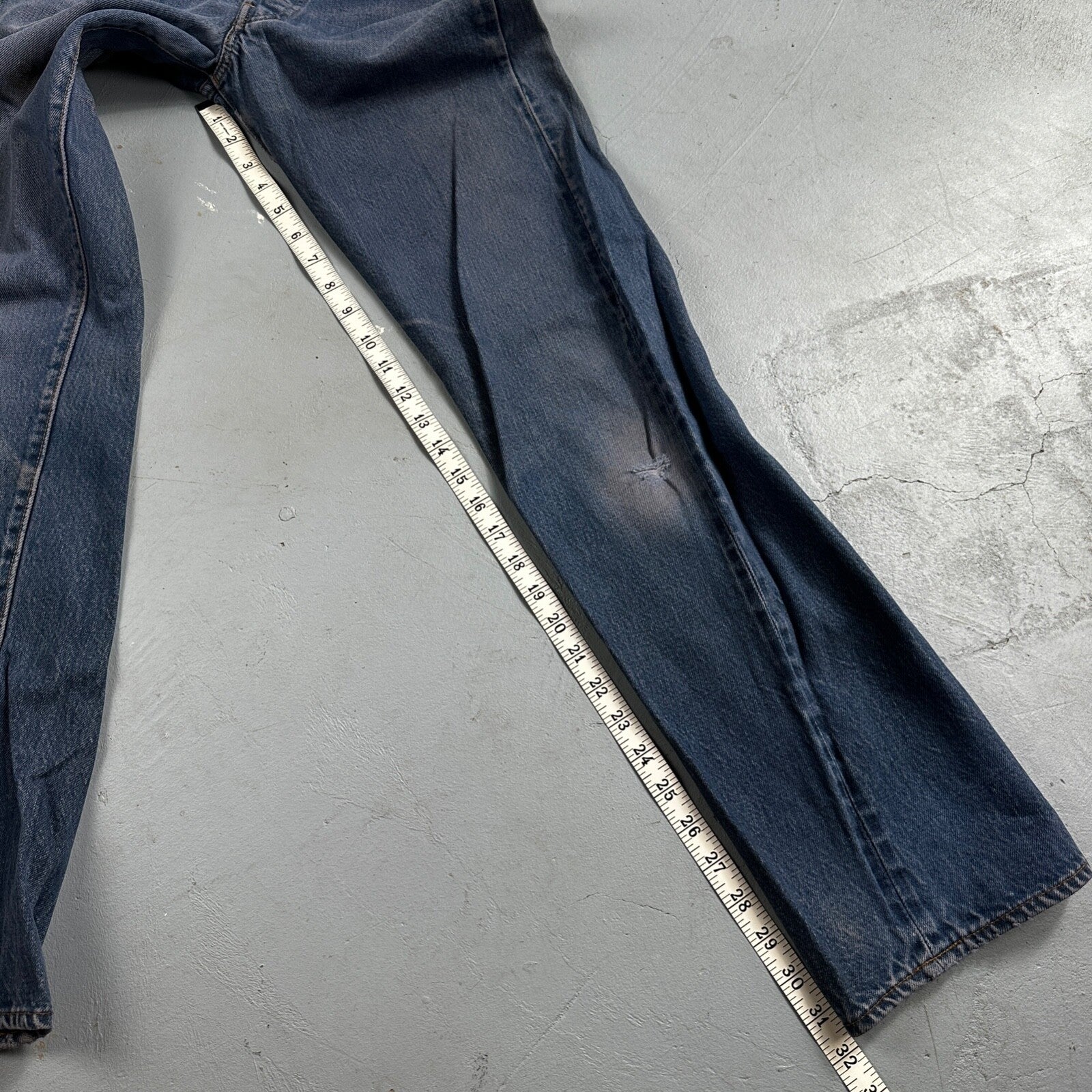 Levis 501 Vintage 80s Redline Selvedge USA XX Jeans Dyed Wash 28x36 Act 26x31