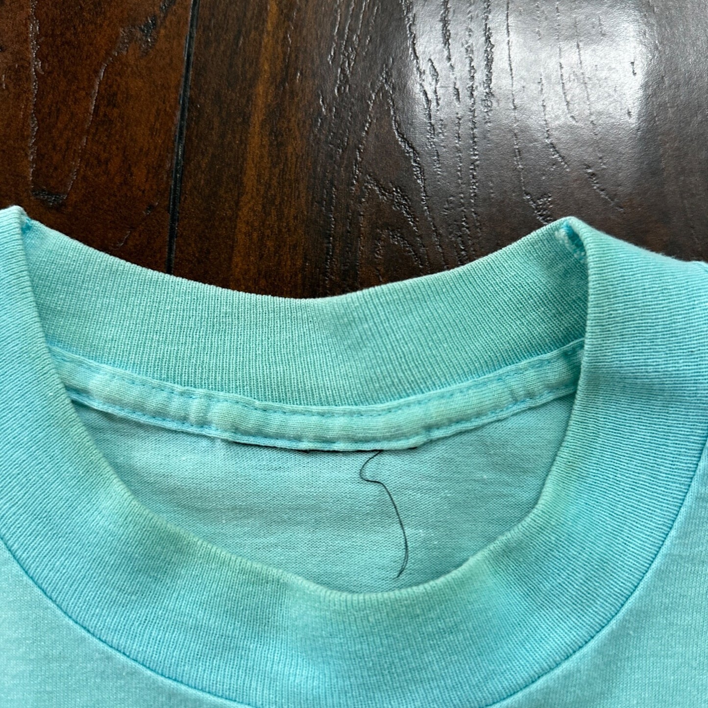 Silver Falls Oregon VTG T Shirt Single Stitch Blue Swimming Boat Cool Teal