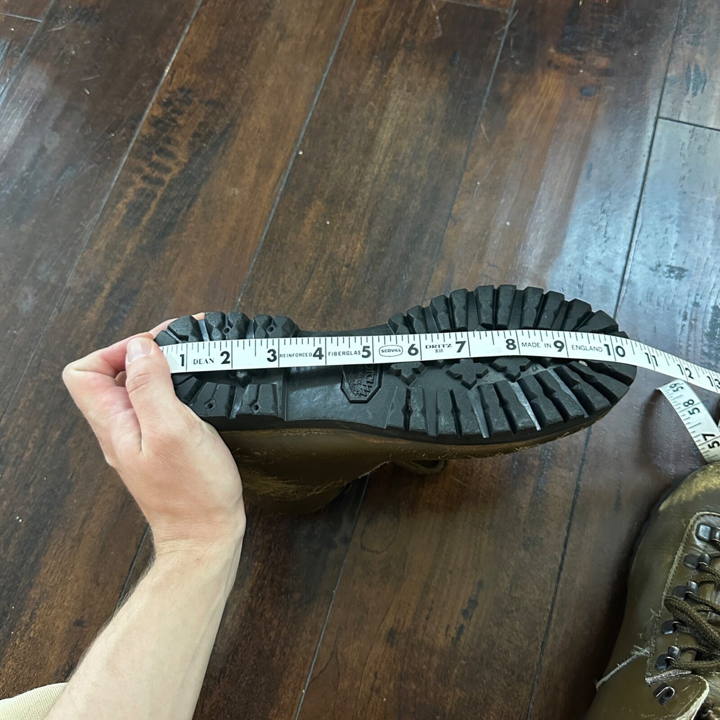 VTG Dunham Men’s 7? Tyrolean Mountain Hiking Boots Vibram Sole Italy