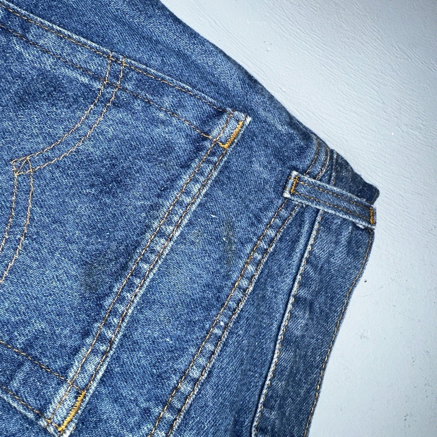 Levis 501 Vintage 80s USA XX Straight Leg Jeans Blue Med Wash High Rise 29x32