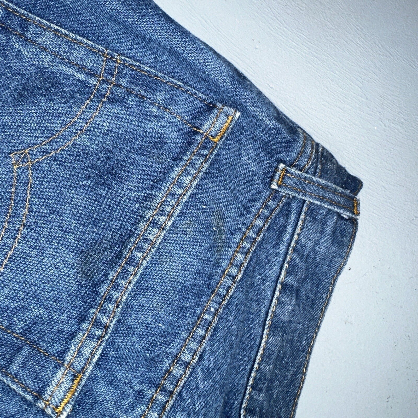 Levis 501 Vintage 80s USA XX Straight Leg Jeans Blue Med Wash High Rise 29x32