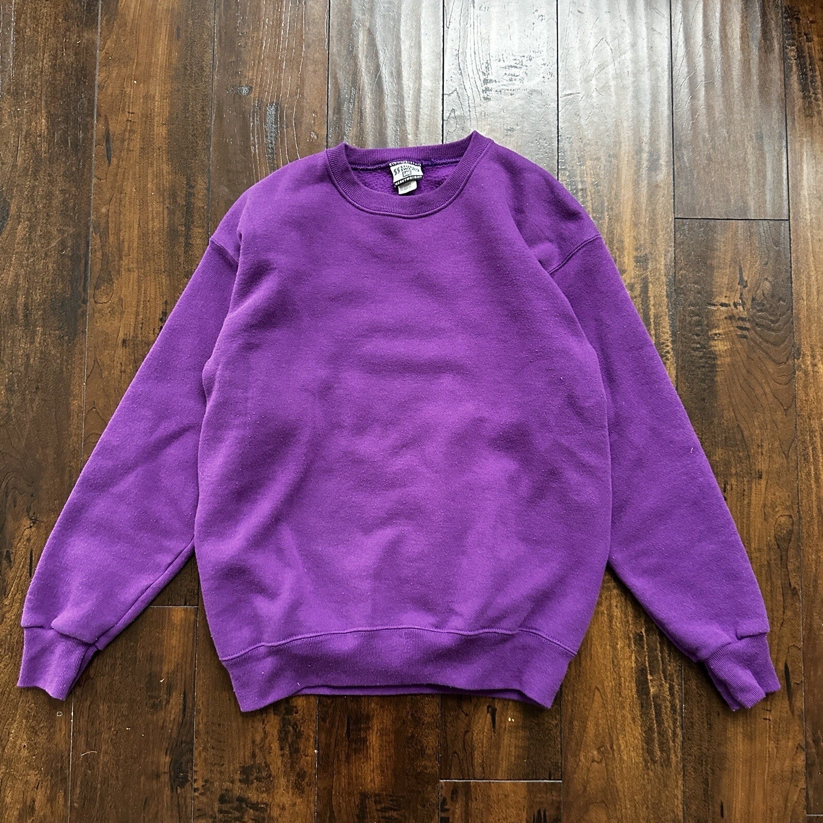 Vintage 90s Lee Sturdy Sweats Sweatshirt Large Womens Purple Pullover USA RARE