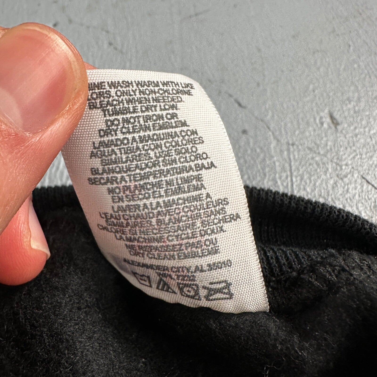 VTG Jerzees Sport Blank Sweatshirt L 1990s Y2K Black Crewneck Basic